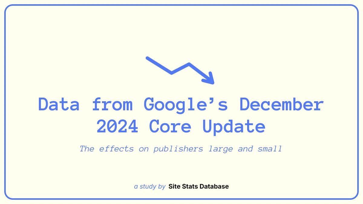 December core update data featured image