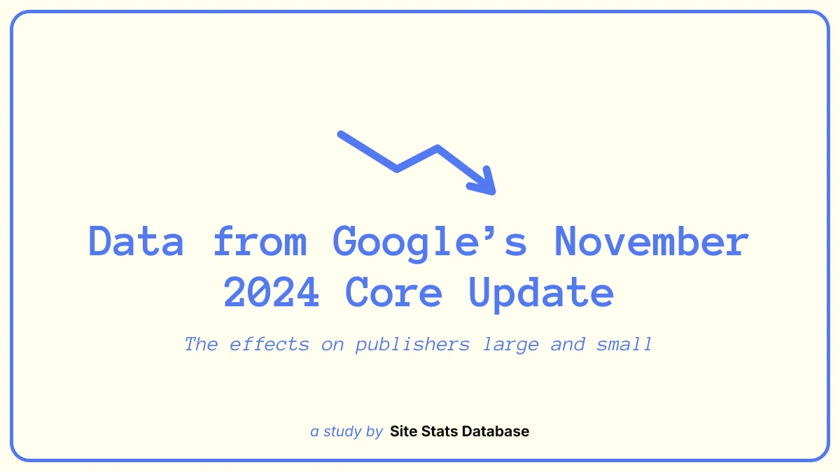 November core update data featured image