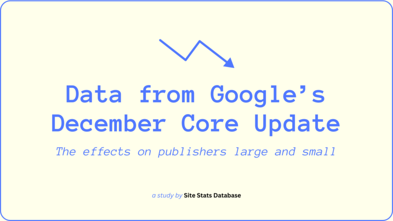 December core update data featured image